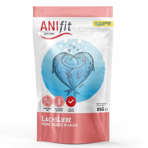 Cat Wet pet food LovelySalmon 85g 12 Piece -1- Anifit